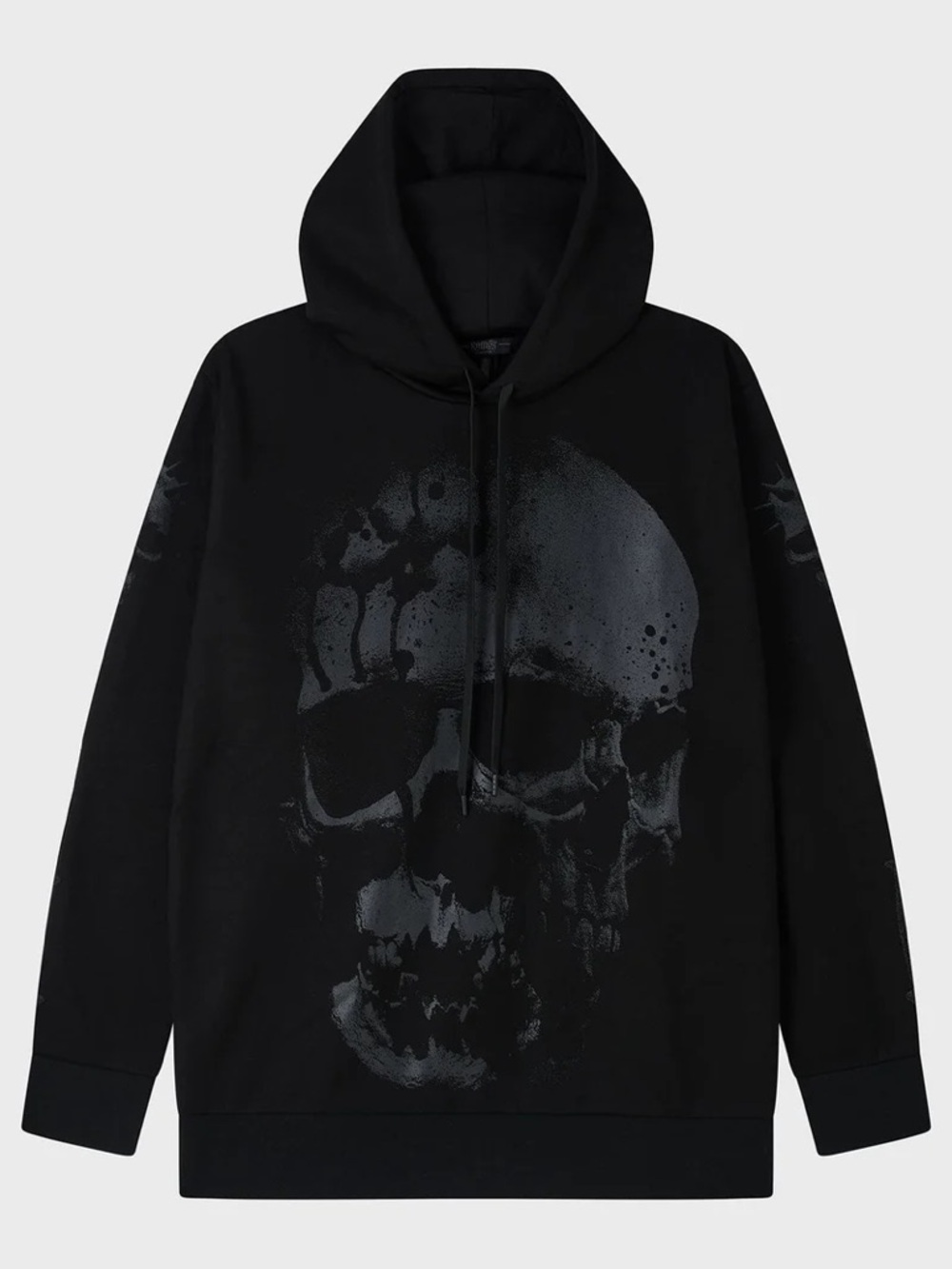 Kihilist Hypnoskull Hoodie NWT Size L Black Skull Goth Streetwear
